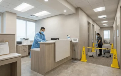 Why Medical Office Cleaning Is Non-Negotiable (DIN Lists, Staff Morale, Audit Scores)